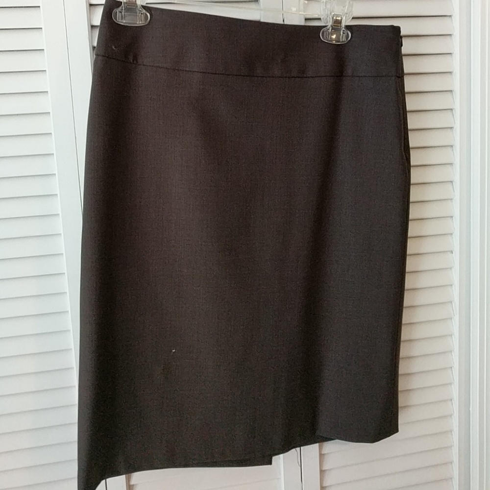 Banana Republic brown pencil skirt